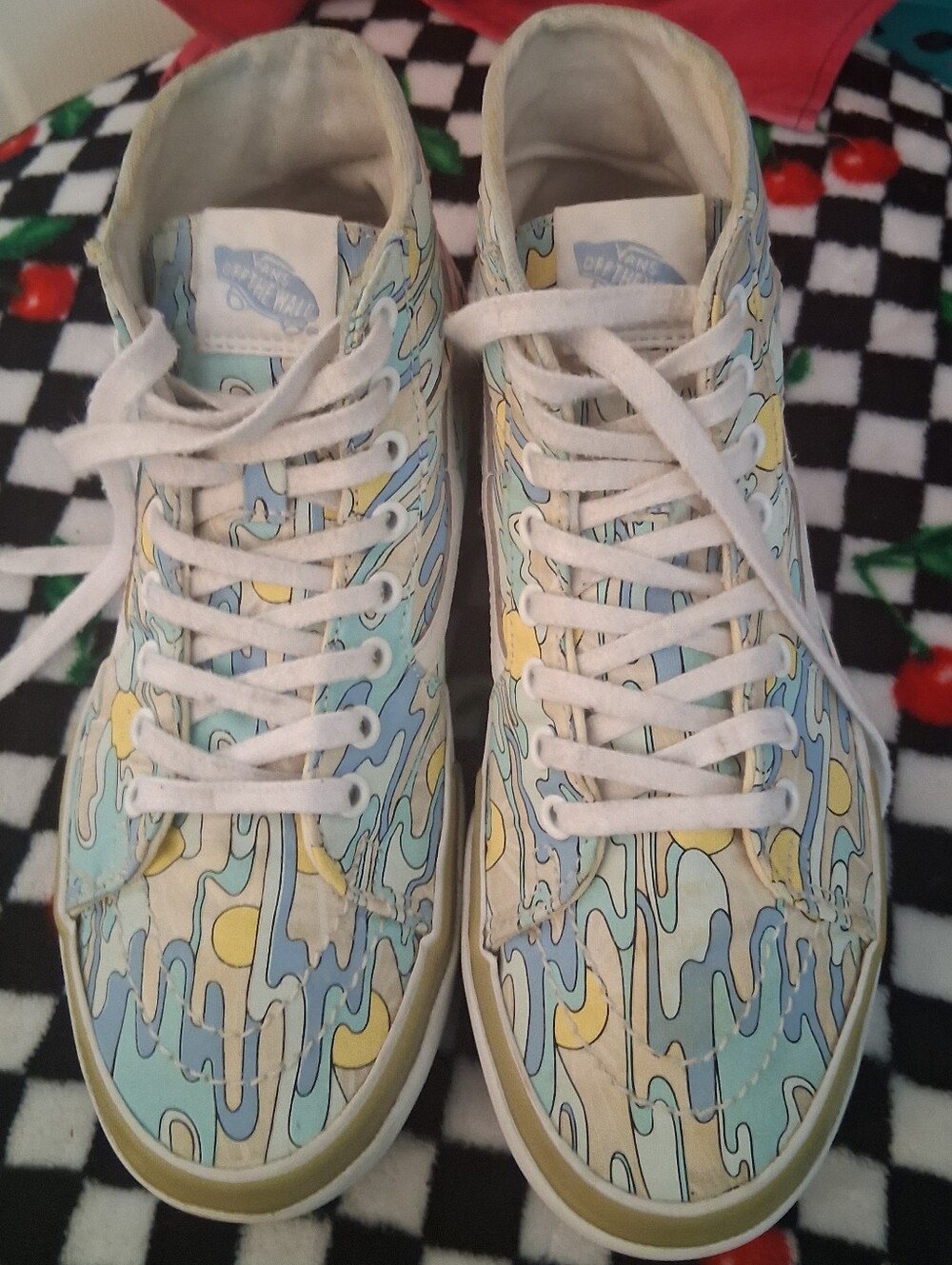 Super Stacked Ridged Soles Vans W 7.5 - Picture 2 of 8